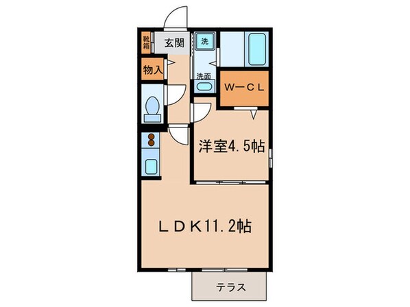 アラシ－ドの物件間取画像